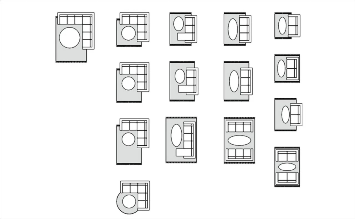Jak dobrać rozmiar dywanu i idealnie go położyć w salonie?