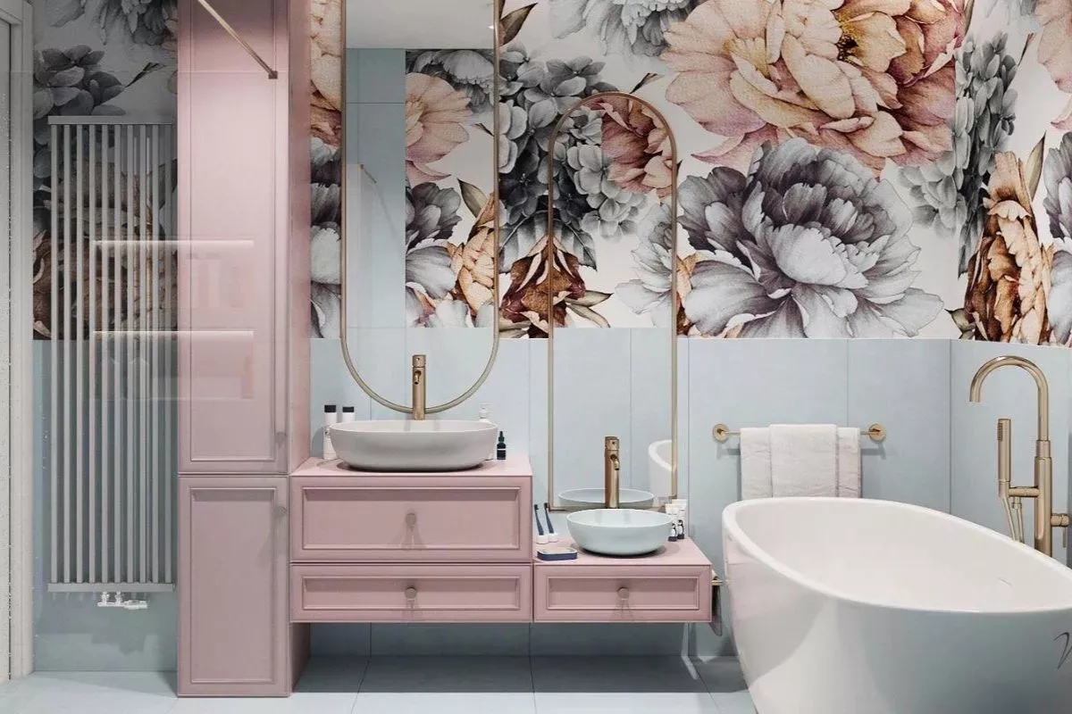 Różowa łazienka jakie dodatki – stwórz elegancką i przytulną przestrzeń