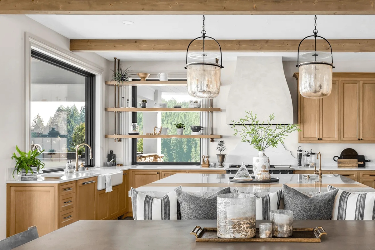 Jak zaaranżować okno w kuchni, aby stało się stylowym elementem wnętrza